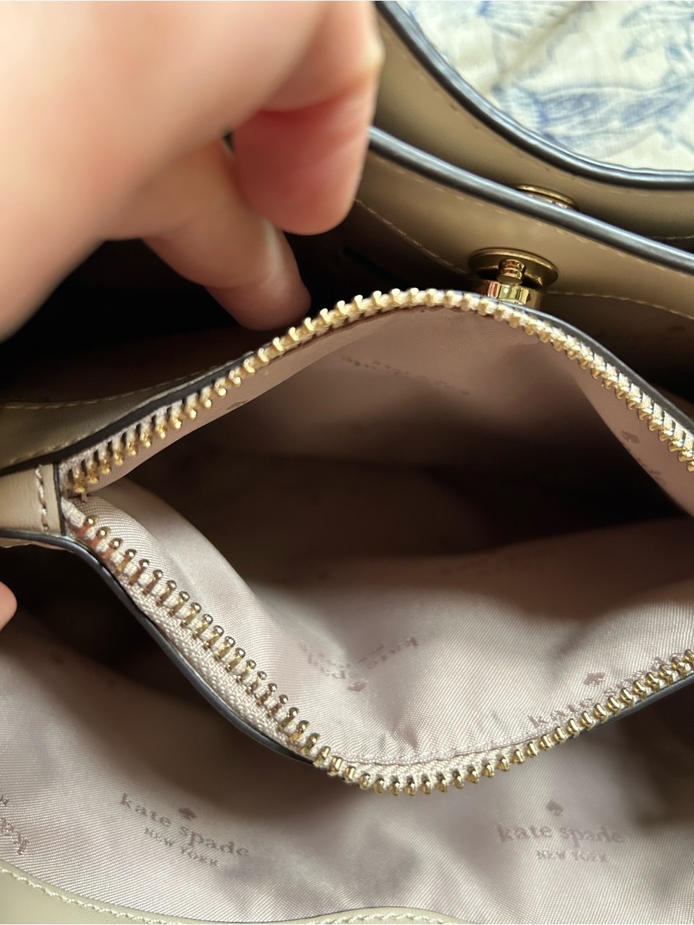 kate spade Pebble Leather Dumpling Bag - Picture 7 of 7